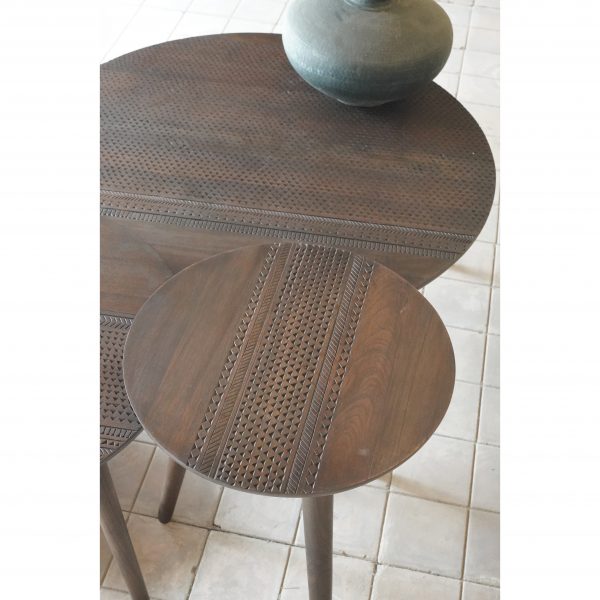 Bastar Center Table and Coffee Table - this and that