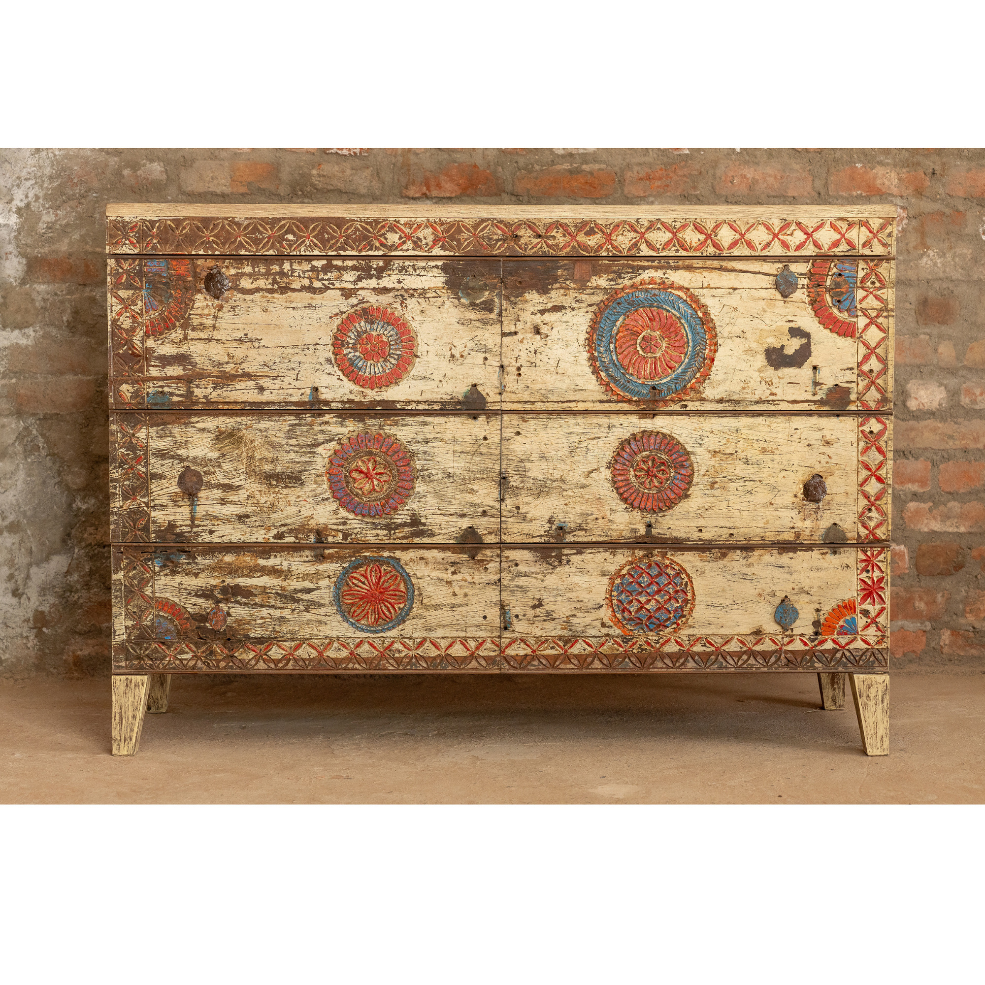 Bastar Wooden Chest of Drawers